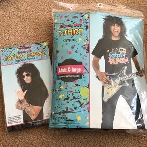 Adult XL 80’s Halloween Costume